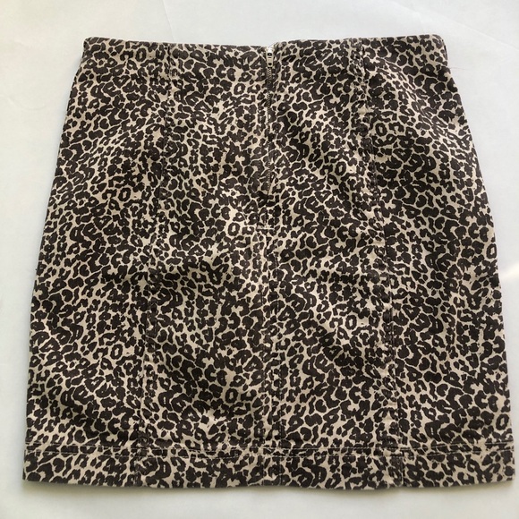 FP CHEETAH SKIRT WORN ONCE - Picture 6 of 7